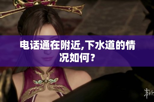 电话通在附近,下水道的情况如何？