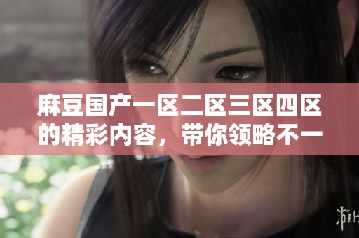 麻豆国产一区二区三区四区的精彩内容，带你领略不一样的视听体验