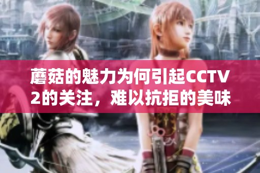 蘑菇的魅力为何引起CCTV2的关注，难以抗拒的美味让人心动