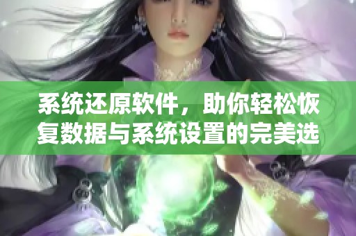 系统还原软件，助你轻松恢复数据与系统设置的完美选择