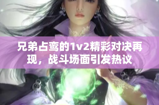 兄弟占鸾的1v2精彩对决再现，战斗场面引发热议