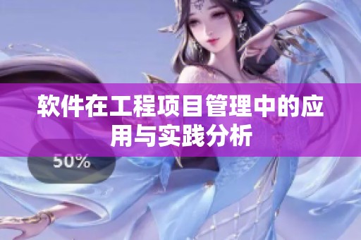 软件在工程项目管理中的应用与实践分析