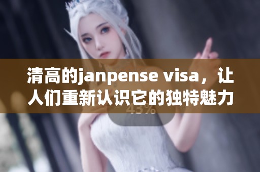清高的janpense visa，让人们重新认识它的独特魅力与价值