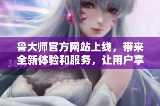 鲁大师官方网站上线，带来全新体验和服务，让用户享受更优质的功能和内容