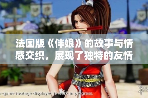 法国版《伴娘》的故事与情感交织，展现了独特的友情和婚礼背后的秘密