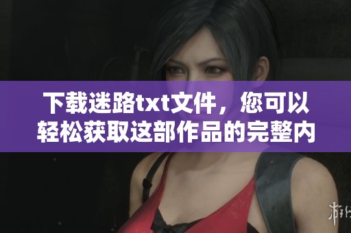下载迷路txt文件，您可以轻松获取这部作品的完整内容
