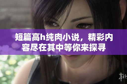短篇高h纯肉小说，精彩内容尽在其中等你来探寻