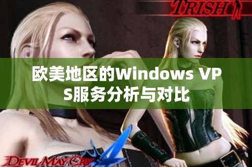 欧美地区的Windows VPS服务分析与对比