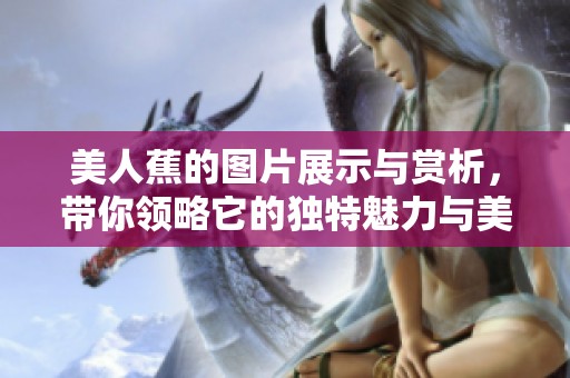 美人蕉的图片展示与赏析，带你领略它的独特魅力与美丽风采
