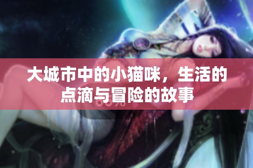 大城市中的小猫咪，生活的点滴与冒险的故事