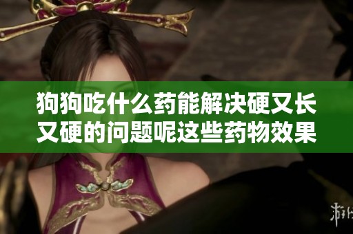 狗狗吃什么药能解决硬又长又硬的问题呢这些药物效果如何