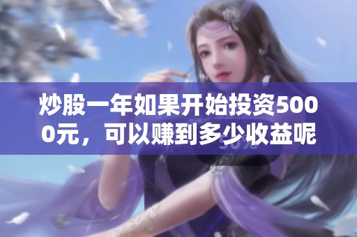 炒股一年如果开始投资5000元，可以赚到多少收益呢