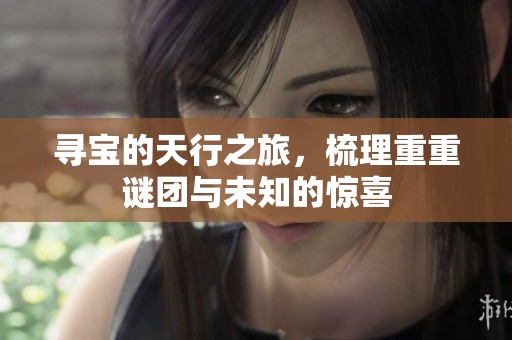 寻宝的天行之旅，梳理重重谜团与未知的惊喜