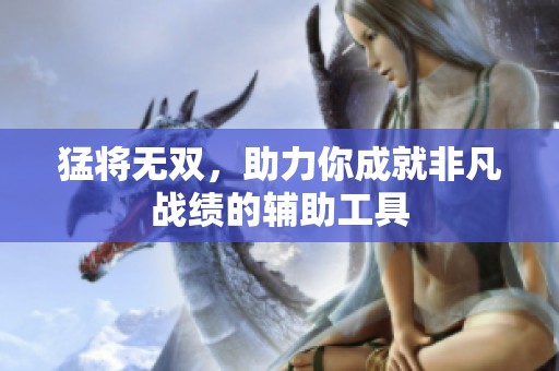 猛将无双，助力你成就非凡战绩的辅助工具