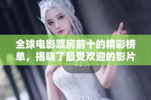 全球电影票房前十的精彩榜单，揭晓了最受欢迎的影片排行榜！