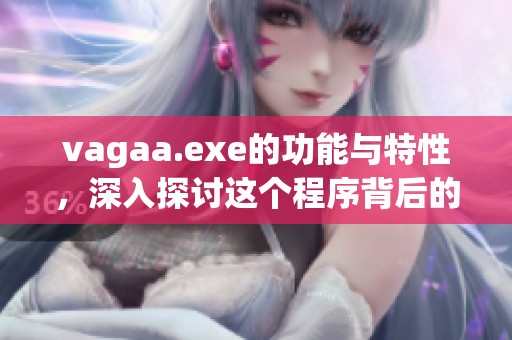 vagaa.exe的功能与特性，深入探讨这个程序背后的应用解析