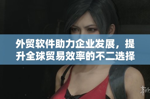 外贸软件助力企业发展，提升全球贸易效率的不二选择