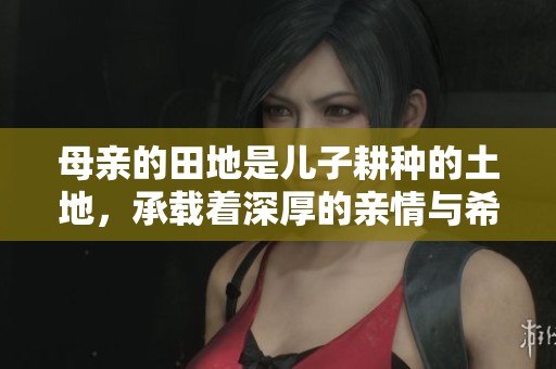 母亲的田地是儿子耕种的土地，承载着深厚的亲情与希望