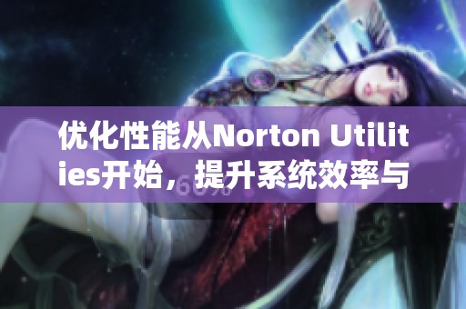 优化性能从Norton Utilities开始，提升系统效率与安全性必不可少