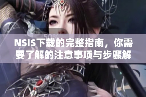 NSIS下载的完整指南，你需要了解的注意事项与步骤解析