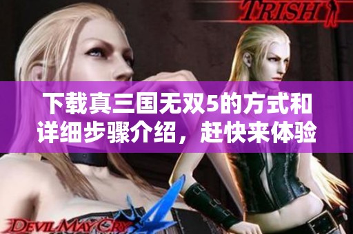 下载真三国无双5的方式和详细步骤介绍，赶快来体验这款游戏吧