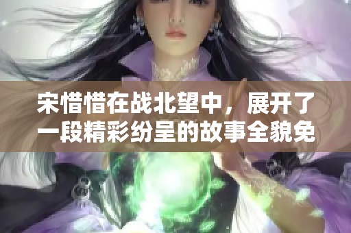 宋惜惜在战北望中，展开了一段精彩纷呈的故事全貌免费阅读