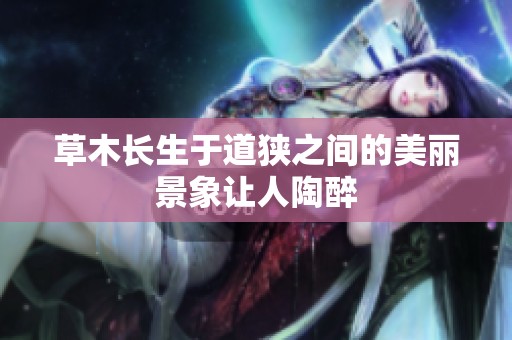 草木长生于道狭之间的美丽景象让人陶醉