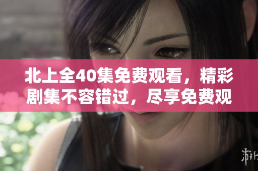 北上全40集免费观看，精彩剧集不容错过，尽享免费观看乐趣