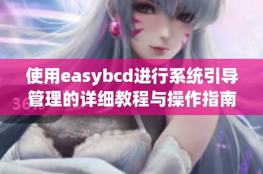 使用easybcd进行系统引导管理的详细教程与操作指南