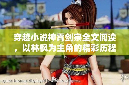 穿越小说神霄剑宗全文阅读，以林枫为主角的精彩历程，让我们一起探寻吧