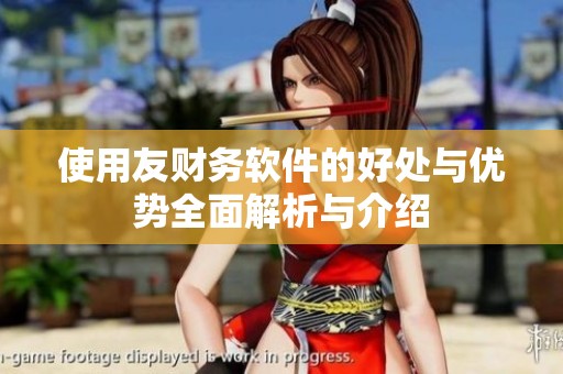 使用友财务软件的好处与优势全面解析与介绍