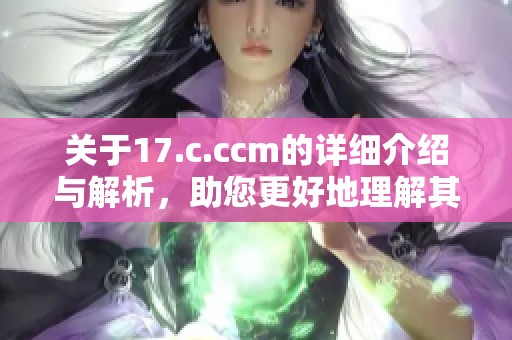 关于17.c.ccm的详细介绍与解析，助您更好地理解其内容与功能。