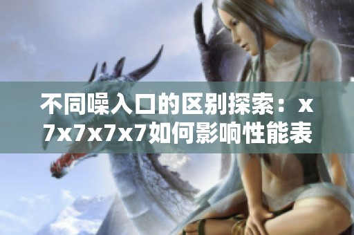 不同噪入口的区别探索：x7x7x7x7如何影响性能表现