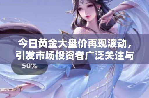 今日黄金大盘价再现波动，引发市场投资者广泛关注与讨论