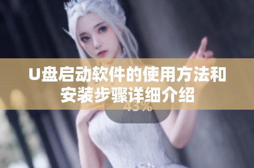 U盘启动软件的使用方法和安装步骤详细介绍