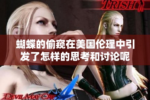 蝴蝶的偷窥在美国伦理中引发了怎样的思考和讨论呢