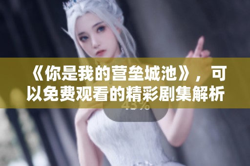 《你是我的营垒城池》，可以免费观看的精彩剧集解析