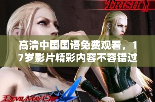 高清中国国语免费观看，17岁影片精彩内容不容错过