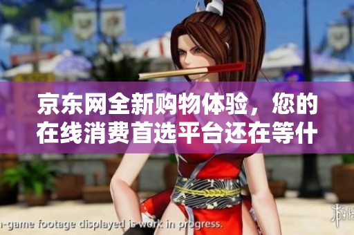 京东网全新购物体验，您的在线消费首选平台还在等什么