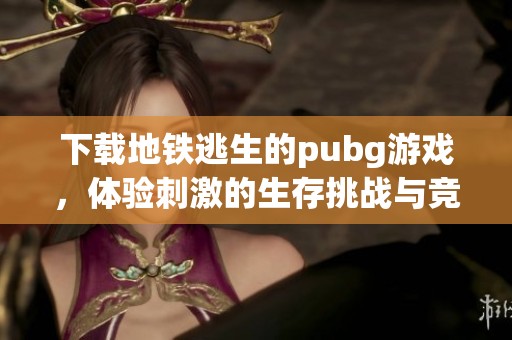 下载地铁逃生的pubg游戏，体验刺激的生存挑战与竞赛乐趣