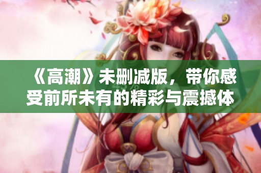 《高潮》未删减版，带你感受前所未有的精彩与震撼体验