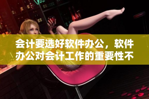 会计要选好软件办公，软件办公对会计工作的重要性不可忽视