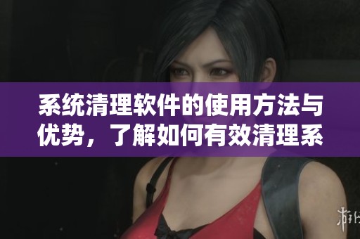 系统清理软件的使用方法与优势，了解如何有效清理系统中的垃圾文件