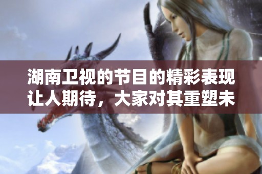 湖南卫视的节目的精彩表现让人期待，大家对其重塑未来的信心满满。
