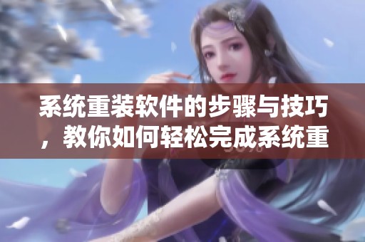 系统重装软件的步骤与技巧，教你如何轻松完成系统重装任务