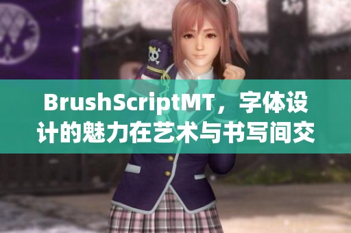 BrushScriptMT，字体设计的魅力在艺术与书写间交融展现出来