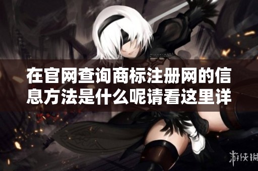 在官网查询商标注册网的信息方法是什么呢请看这里详细解析