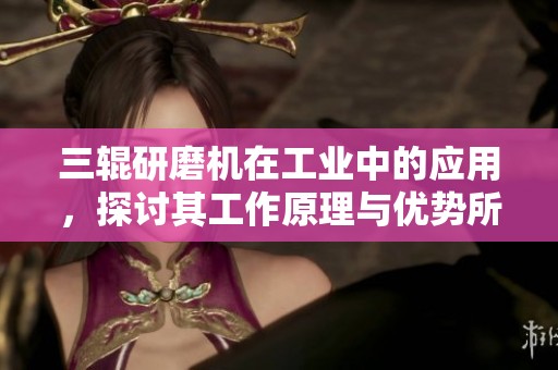 三辊研磨机在工业中的应用，探讨其工作原理与优势所在