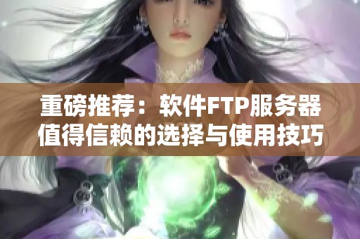 重磅推荐：软件FTP服务器值得信赖的选择与使用技巧详解