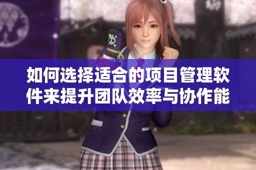 如何选择适合的项目管理软件来提升团队效率与协作能力